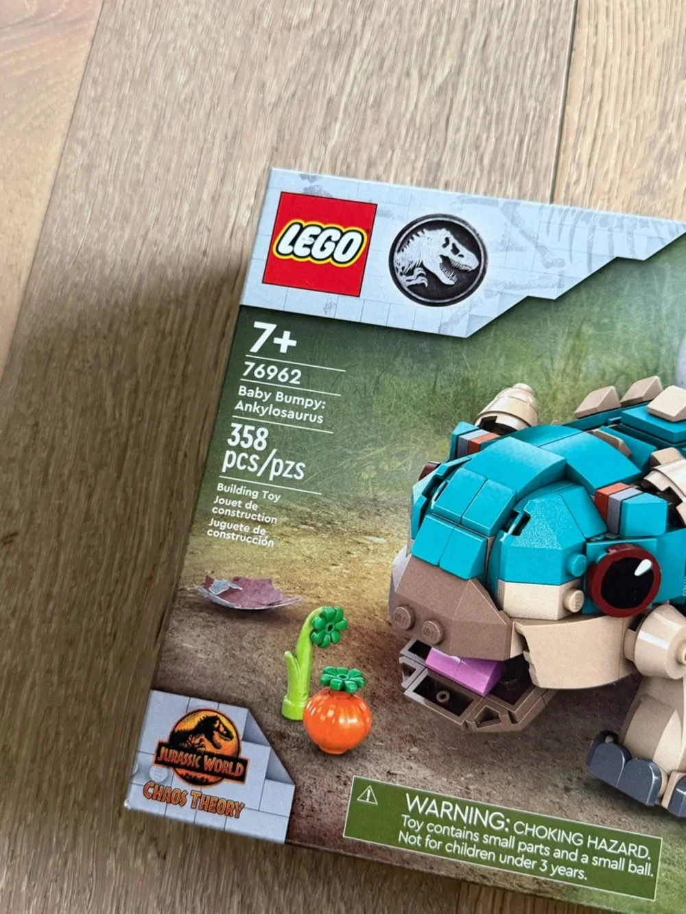 Lego Jurassic World Baby Bumpy: Ankylosaurus 76962